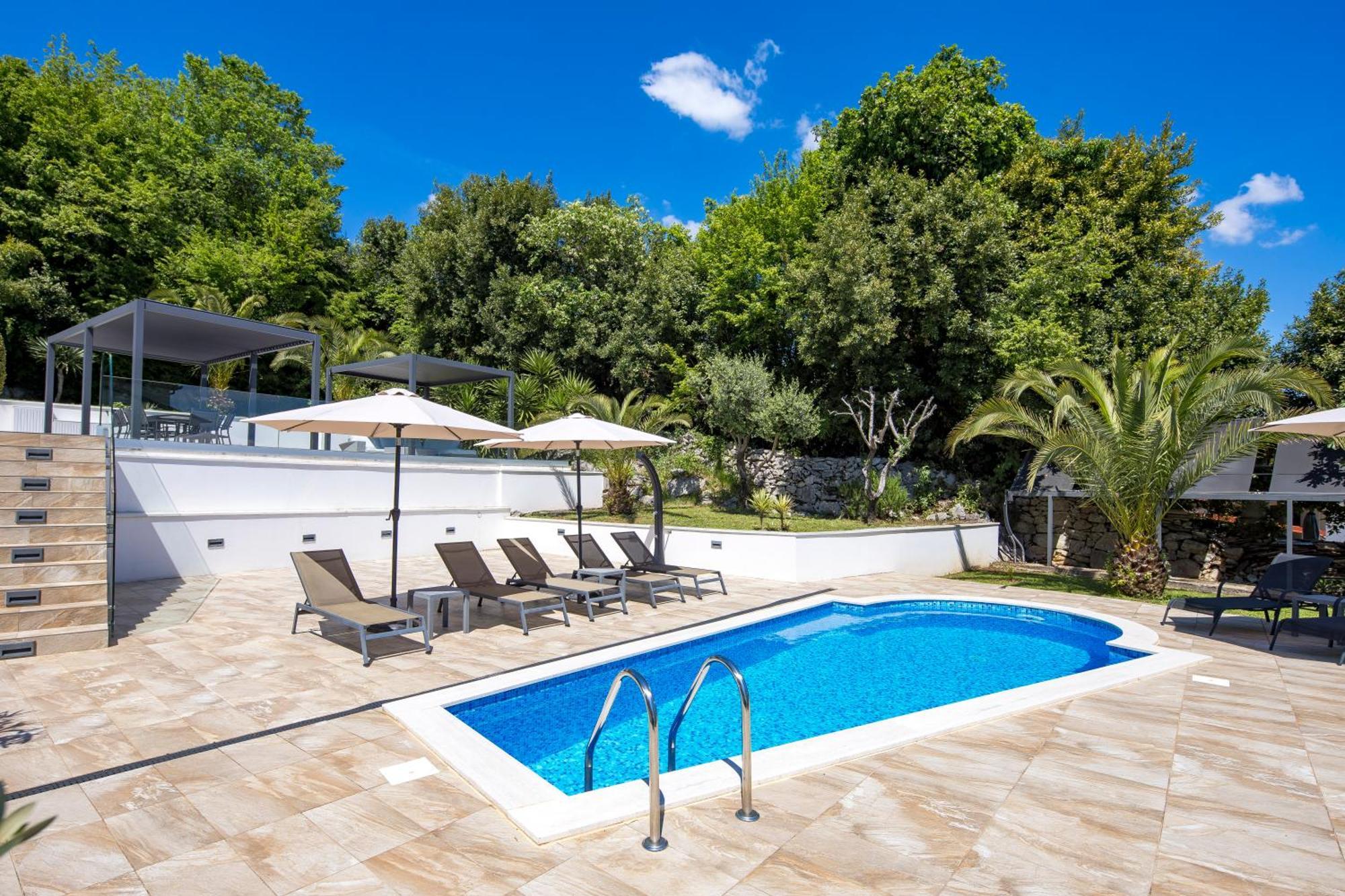 Villa Garden Apartment With Pool Opatija Exterior photo