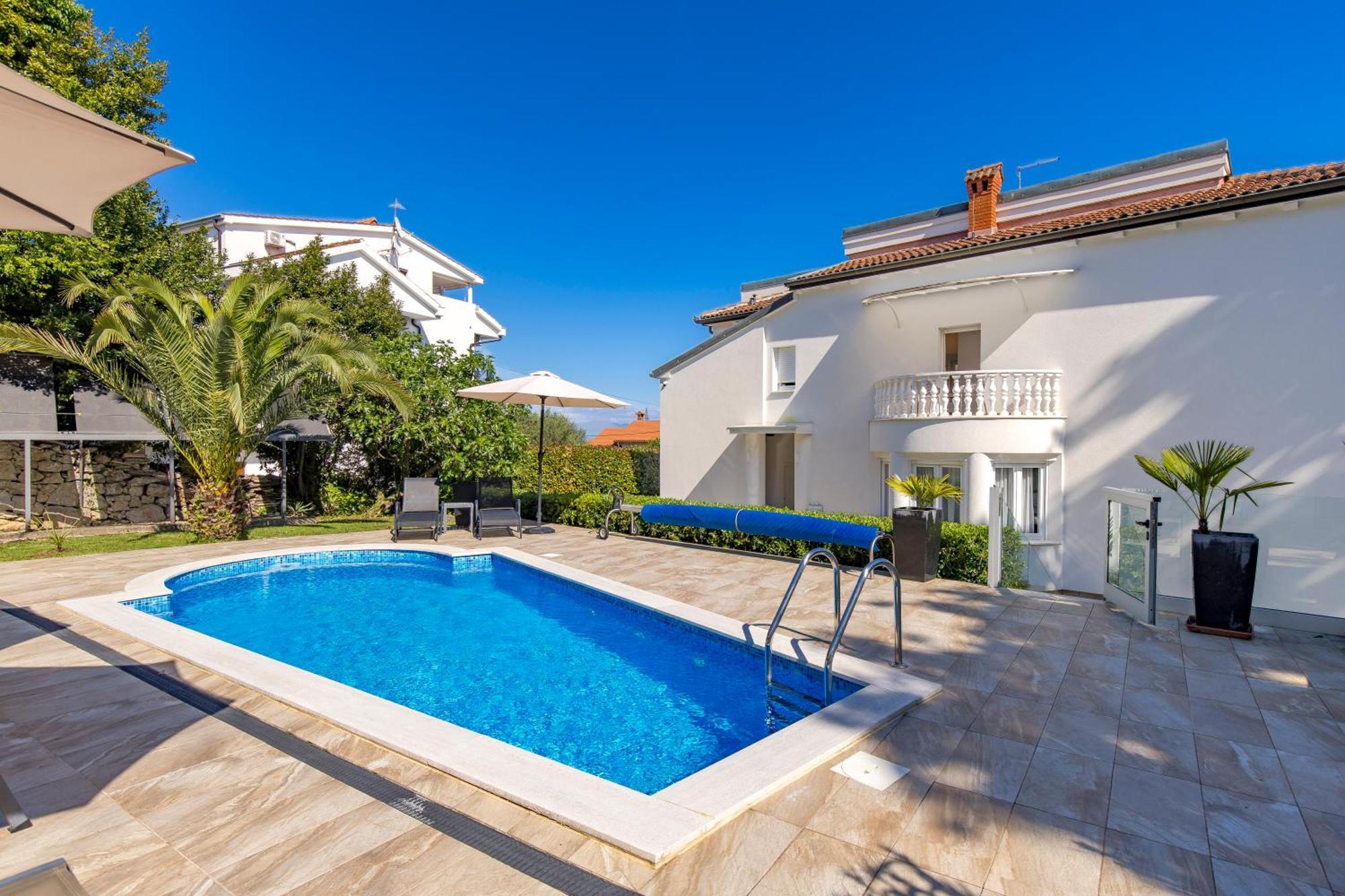 Villa Garden Apartment With Pool Opatija Exterior photo